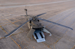 Overhead view of the S-70UAS